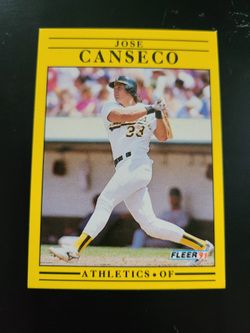 Jose Canseco Card