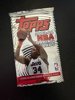 TOPPS 2003-04 NBA TRADING CARDS PACK