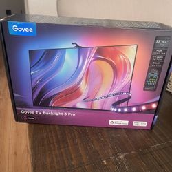 Govee TV Backlight 3 Pro For 55-65 Inch TV AI Triple Camera Siri App Control NEW
