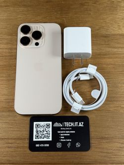 📱 iPhone 16 Pro | 512GB | Desert Titanium | Cricket Only | Hablo Español
