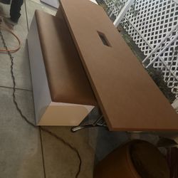 Table With Side Benches 