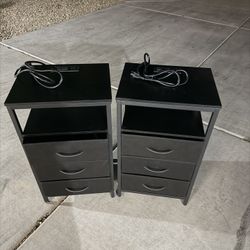 Night Stand W/ Outlet