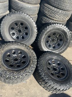 LT33X12.50R17     Set Of 4    Silverado 6 Lugs 