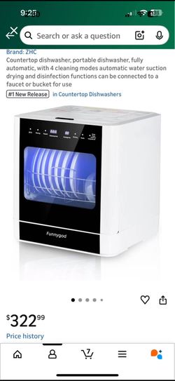 Countertop Dishwasher NIB
