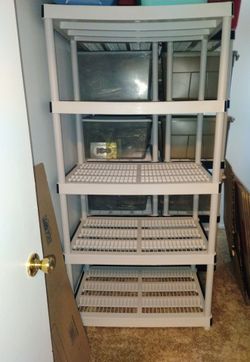 Five tier storage stand very sturdy