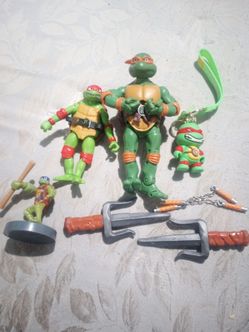 ninja turtles toy set
