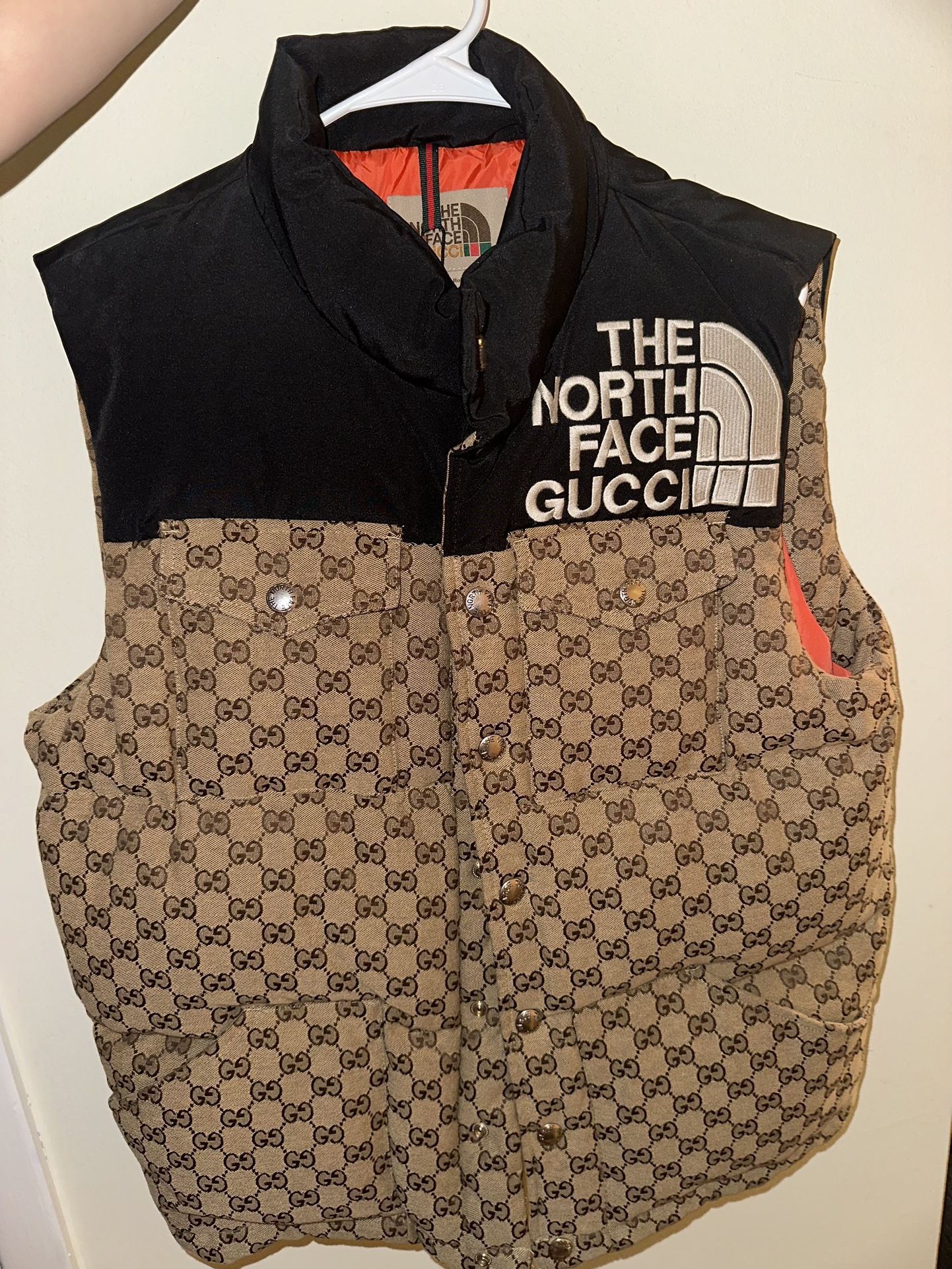 Vest Gucci X North Face Weste Buy Gucci X The North Face GG Padded