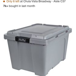 Storage Bins Heavy Duty 18 Gallon Brand New $5 Firm