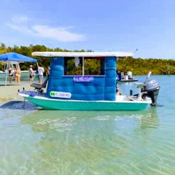 Island Boat Yamaha 25 Flat Boat Pontoon Jetski 