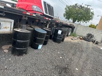 Big metal cans