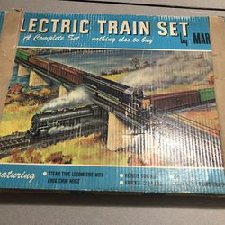 Vintage Marx Electric Train Set 
