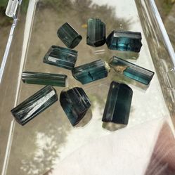45 Carats Natural Top Bluish Colour Tourmaline Lot From Afghanistan 