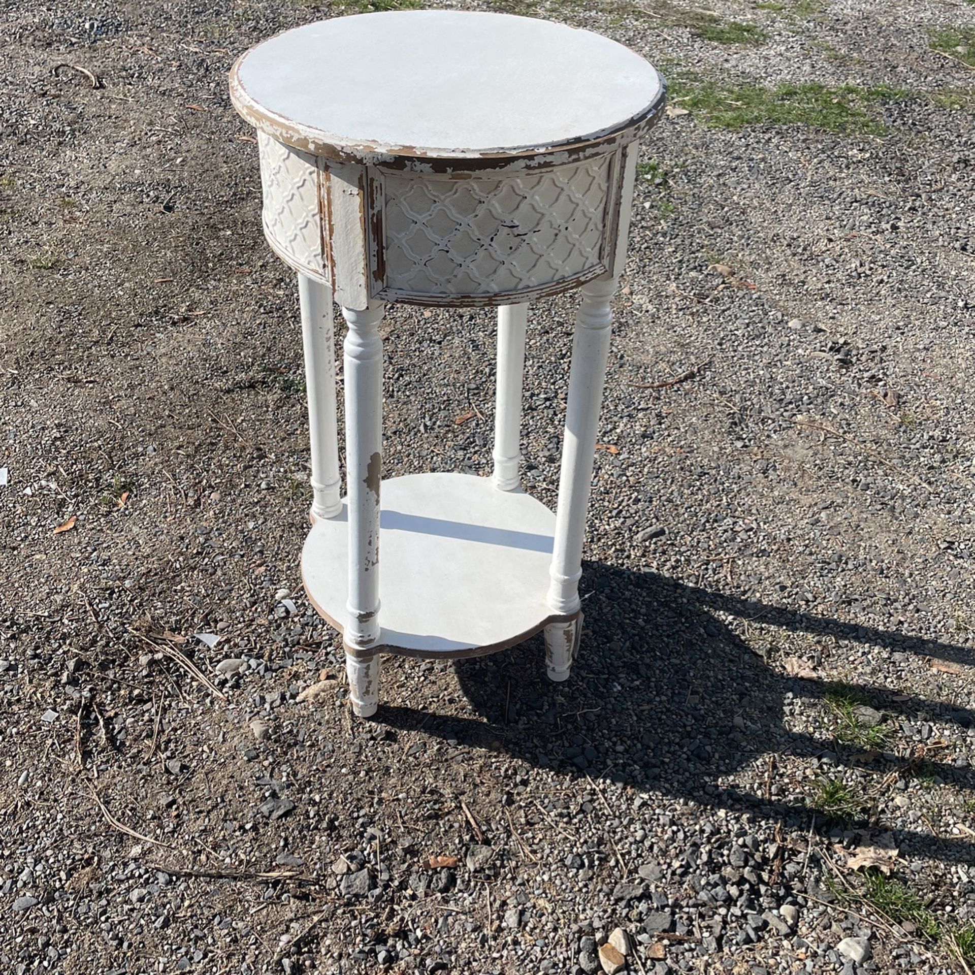 Little White Table