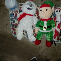 The Grinch, Jack Skeleton, Getty & Elf Helper Stuff Animal
