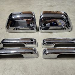 Ford F250 Door Handles and Mirror Caps