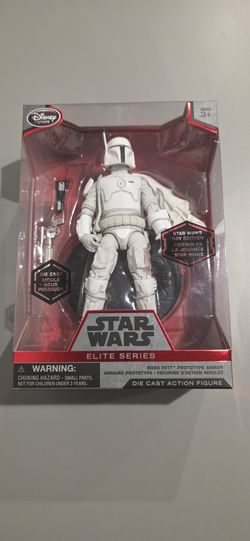 Star Wars Die Cast Boba Fett Prototype Armor Elite Series