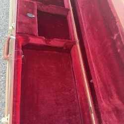 Guitar Case Red Velvet 