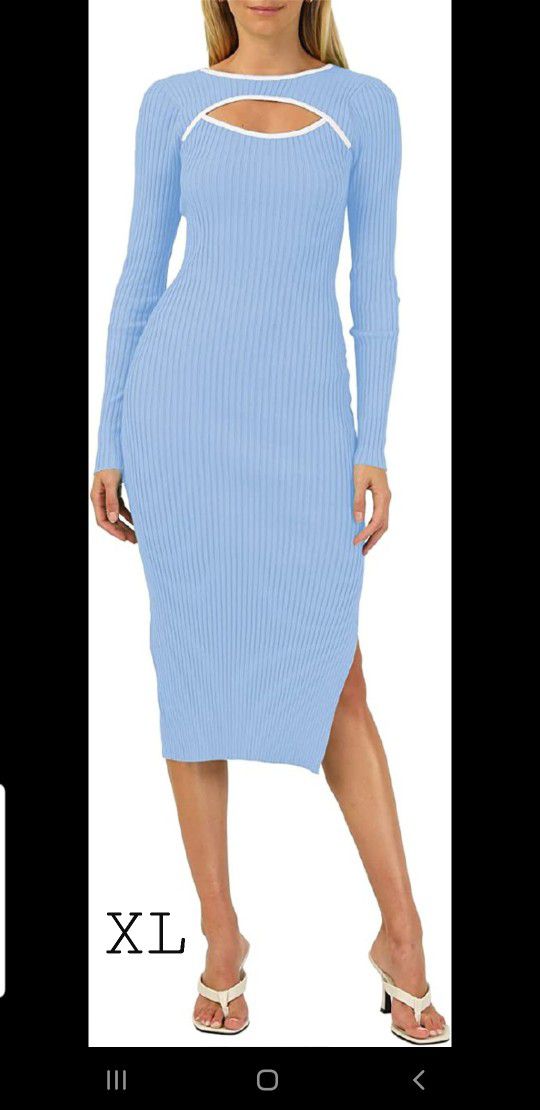 New Knit Dresses, Crop Top Pencil Skirt Outfits $20 Each