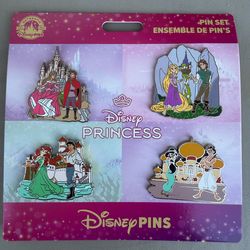 2026 Exclusive “Sweethearts Nite” Disney Princess Pin Set