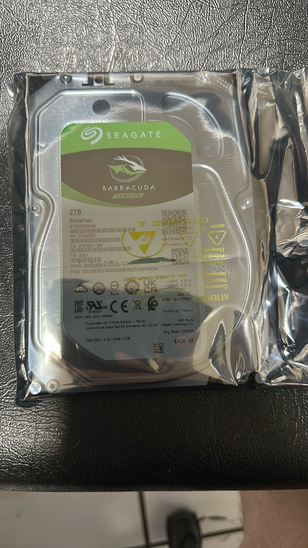 Barracuda 2tb Hard Drive