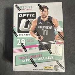 2020-21 Panini Donruss Optic Basketball NBA Blaster Box Sealed ,Edwards Rookie?