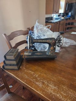 Antique Singer sewing machine