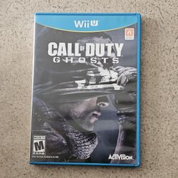 Call of Duty: Ghosts (Nintendo Wii U, 2013) W/ Insert