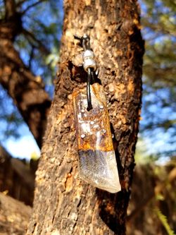 Sahuaro crystal keychain