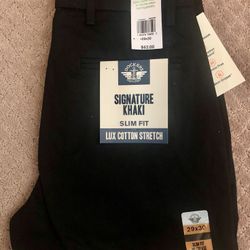 Dockers Black Signature Khaki 
