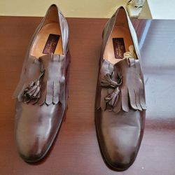 Paolo Ferracini Dark Brown Tassel Dress Shoes Size 11 for Sale in Brooklyn,  NY - OfferUp
