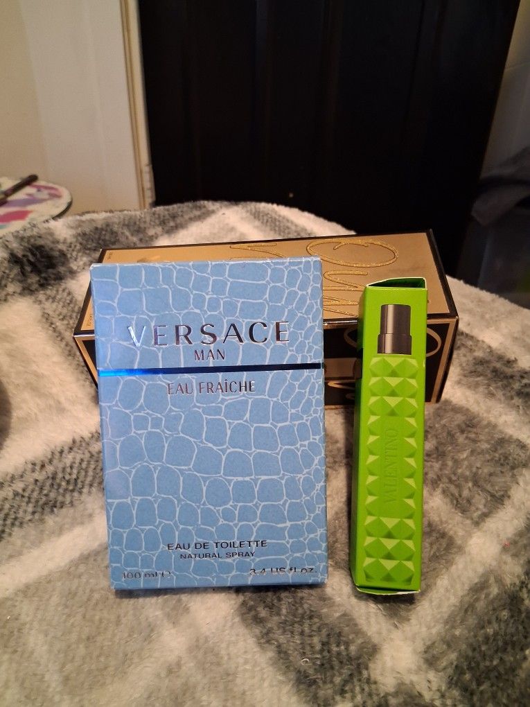 Versace For Him and Valentino For Her