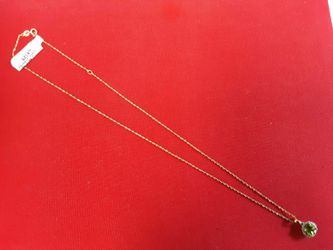 Yellow Gold 14k (.585) 1.9 grams 18 inch