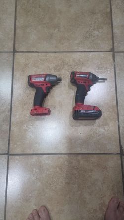 Milwaukee two exelent condition working perfect
