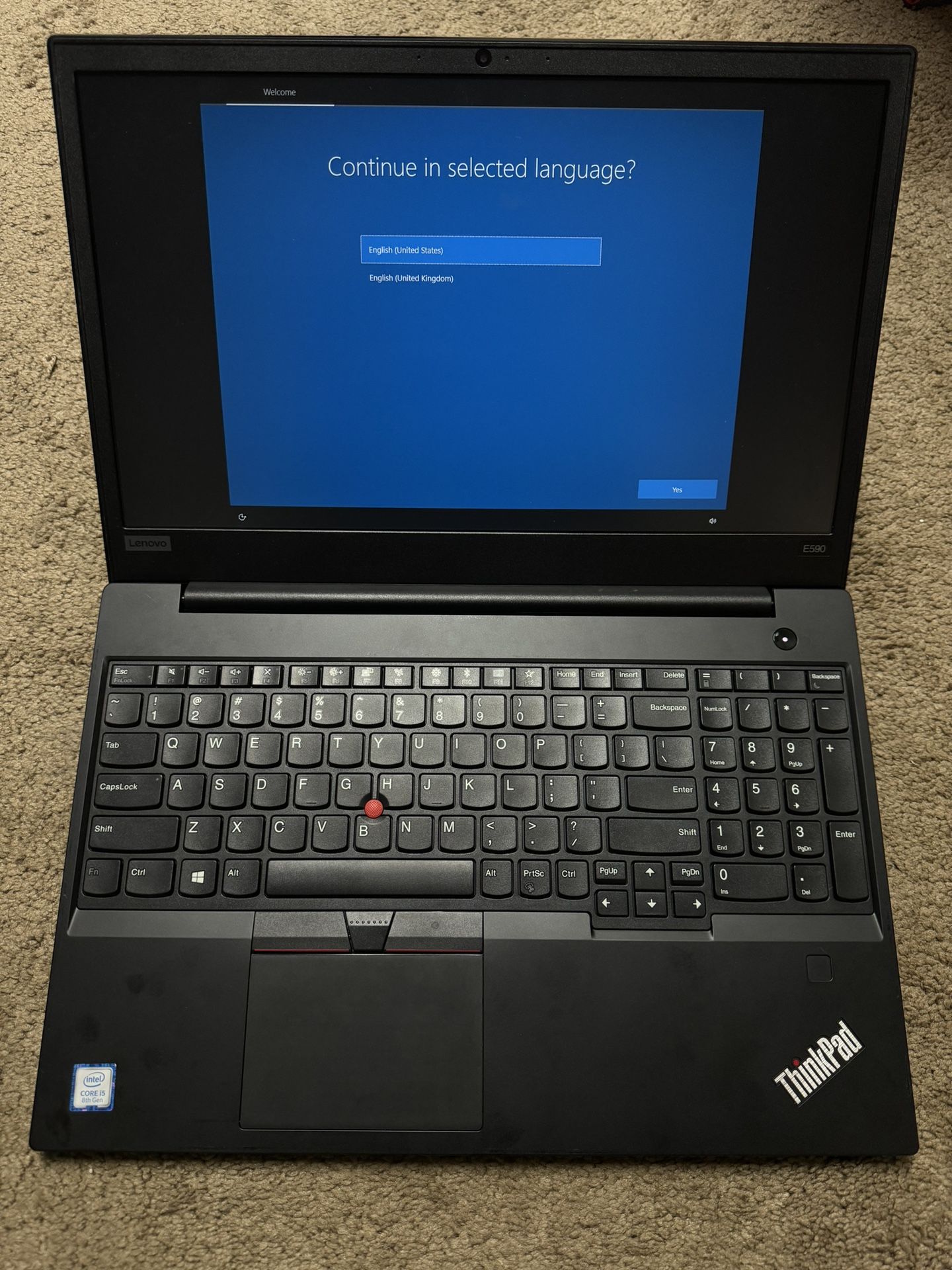 Lenovo ThinkPad Edge E590