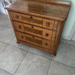 Antique Dresser 30” H 15”X32”
