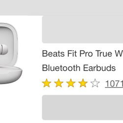 Beats Fit Pro BT Ear Buds