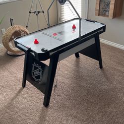 Mini NHL Air Hockey Table