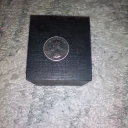 1985 P Mint Mark Black Beauty Washington Quarter 
