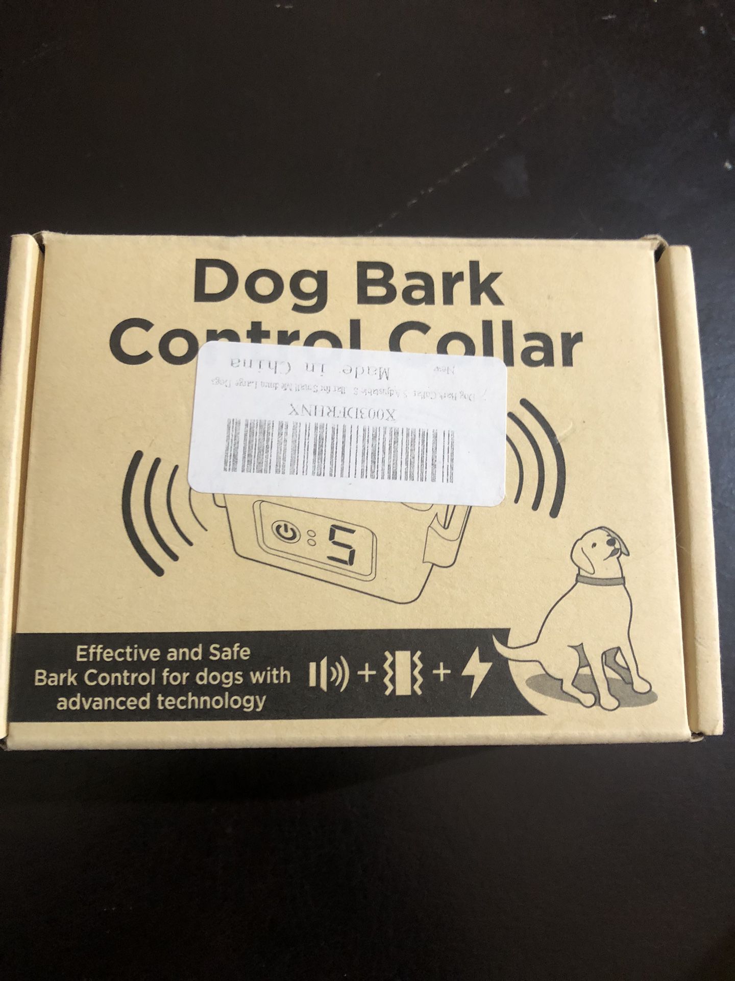 Dog Bark Controller Collar 