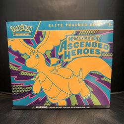 Pokémon Ascended Hero’s ETB SEALED - pick up today