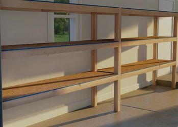 Custom Garage Shelves 
