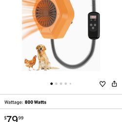 Pet Heater New $40