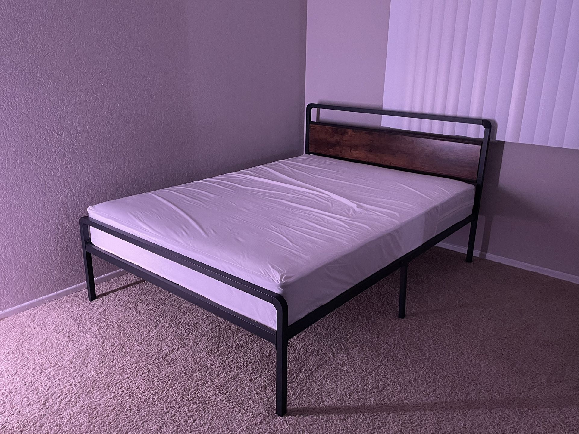 Full size Bed Frame & Mattress