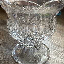 Tulip 🌷 Lead Crystal Glass vase Candy Bowl