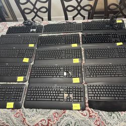Keyboard Lot (15) Logitech K540/K520/K850 + Lenovo