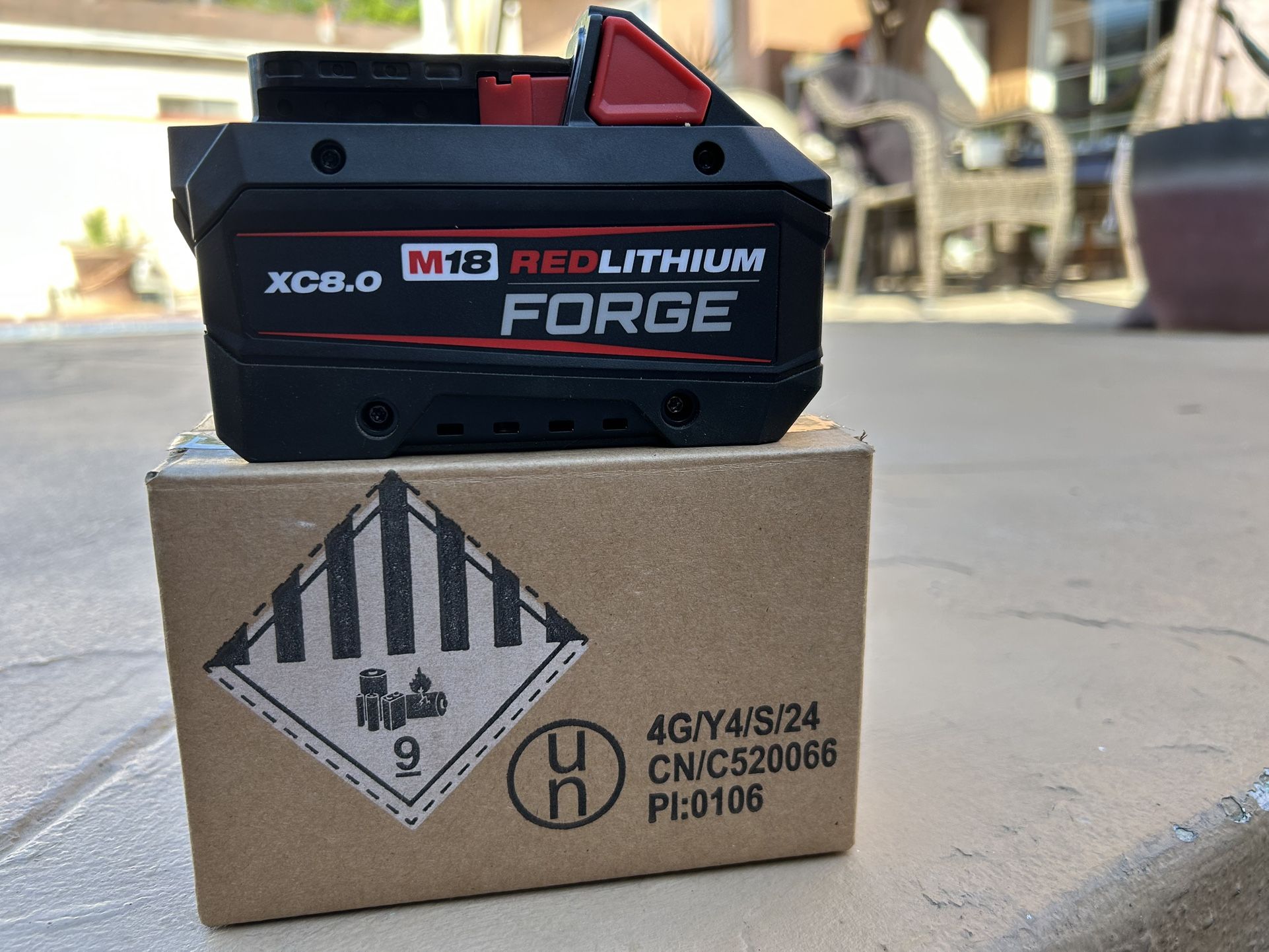 Milwaukee Forge M18 Battery Brand New Never Used Price Is Firm Precio Firme