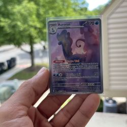 Pokemon Aurorus Illustration Rare 092/88