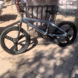 BMX chrome bike