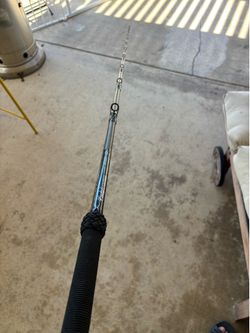 Californian tri helix composite jigstick fishing rod