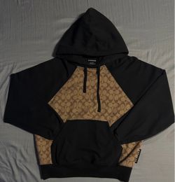 Coach Signature Colorblock Pullover Hoodie